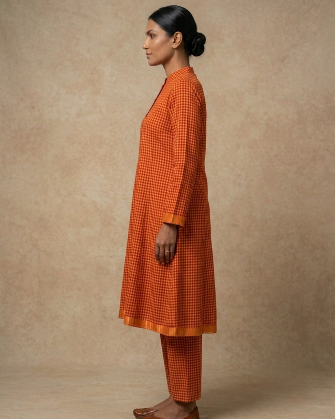 Amber Harvest Gingham Co-Ord Set.