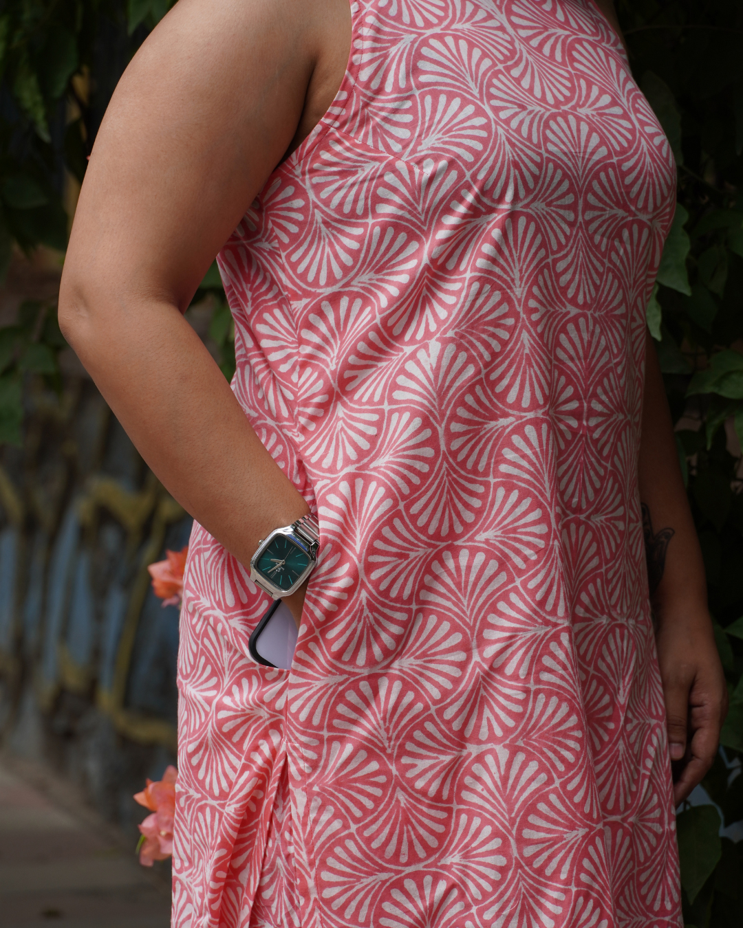 Blush Pink Geometric Co-ord set