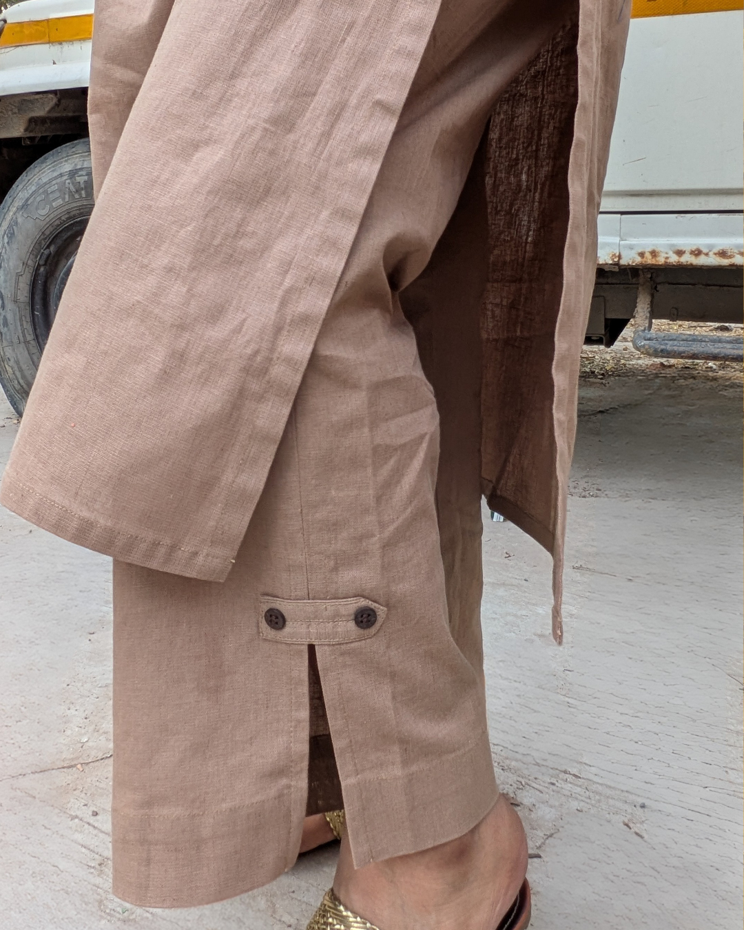 Pure Linen Coord Set