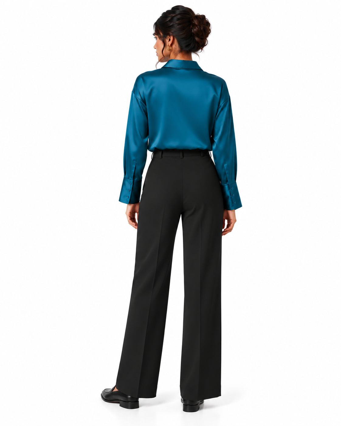 The Luxe Teal Executive Shirt
