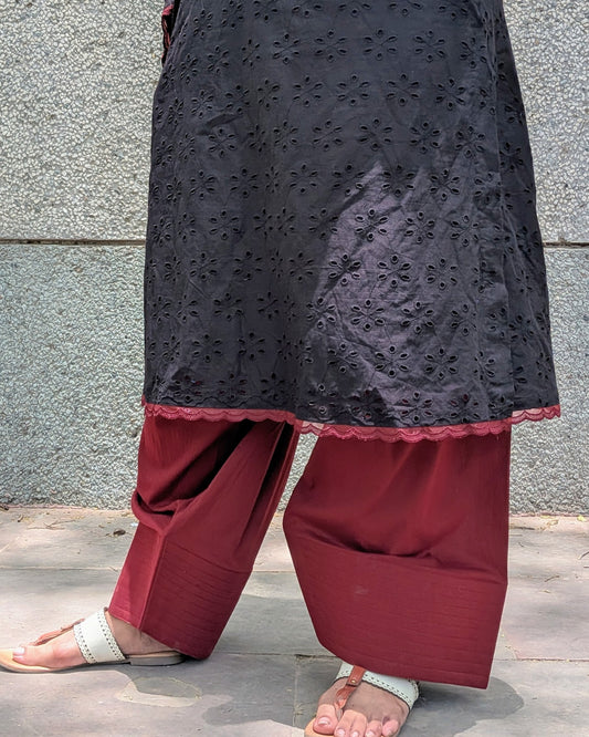 Traditional Cotton Farshi Salwar Set