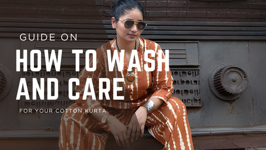 The Ultimate Guide to Caring for Your Handblock Printed Kurta
