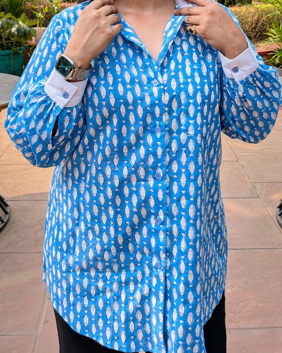 Classic Contrast Shirt