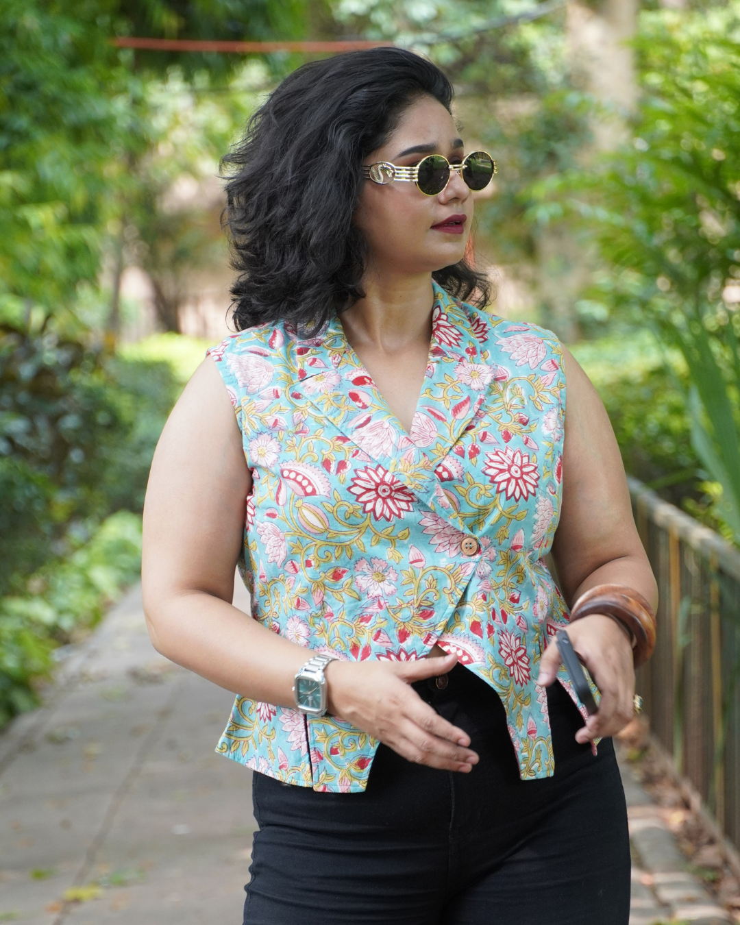 The Turquoise Heritage Waistcoat