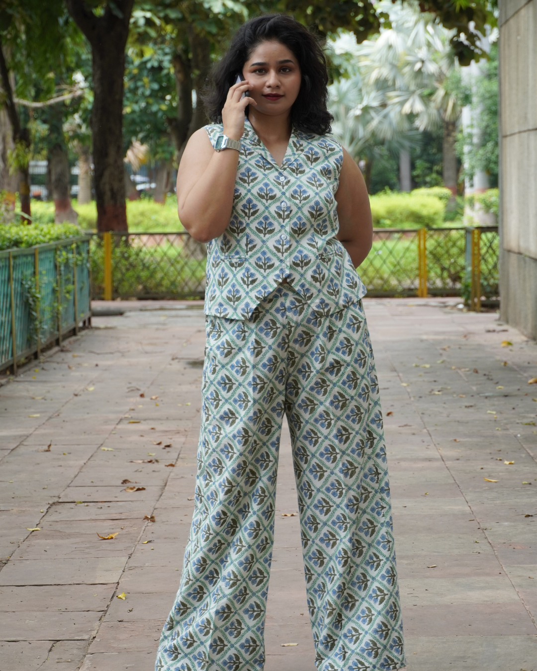 The Sage Floral Co-Ord Set