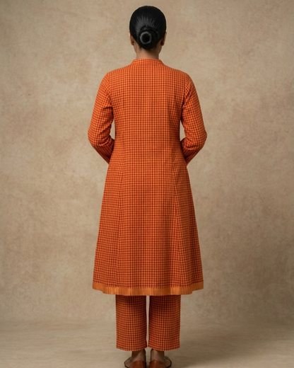 Amber Harvest Gingham Co-Ord Set.