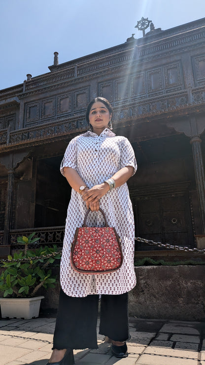 Ivory Buti Shirt Kurta