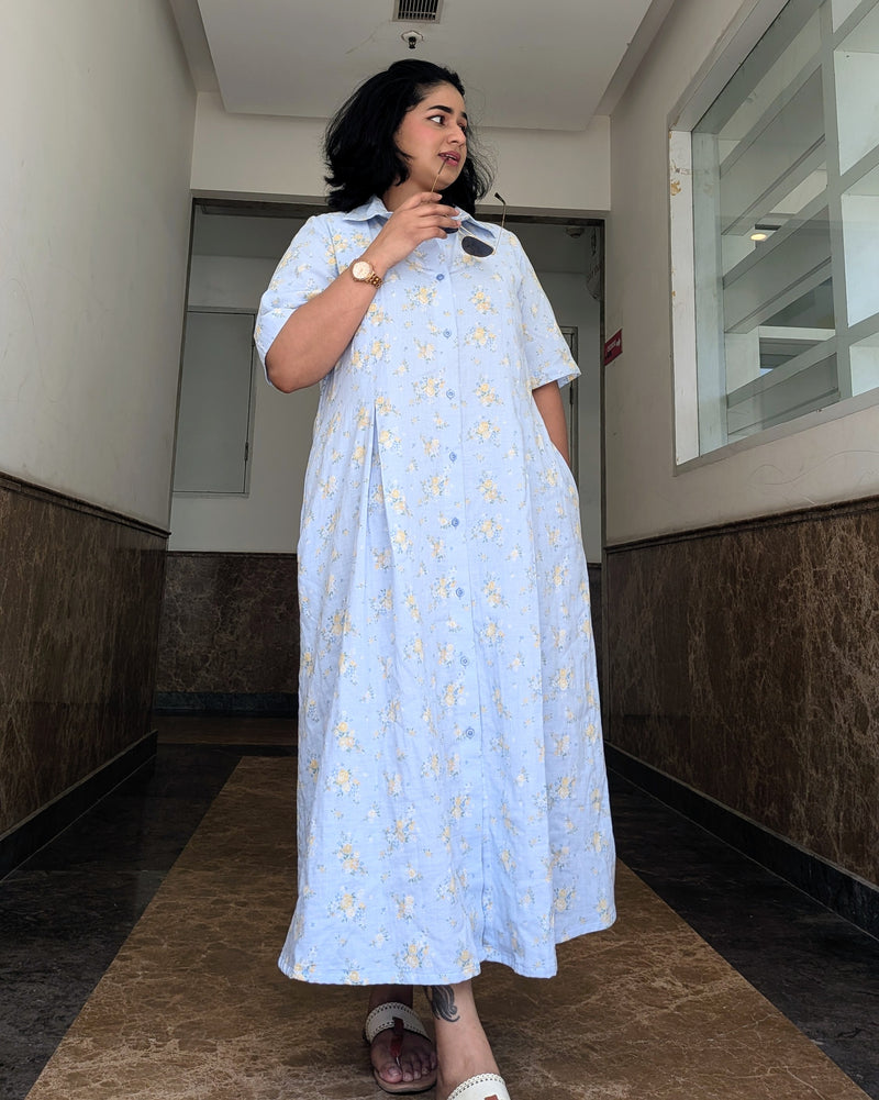 Cotton shirt Pastel Dress