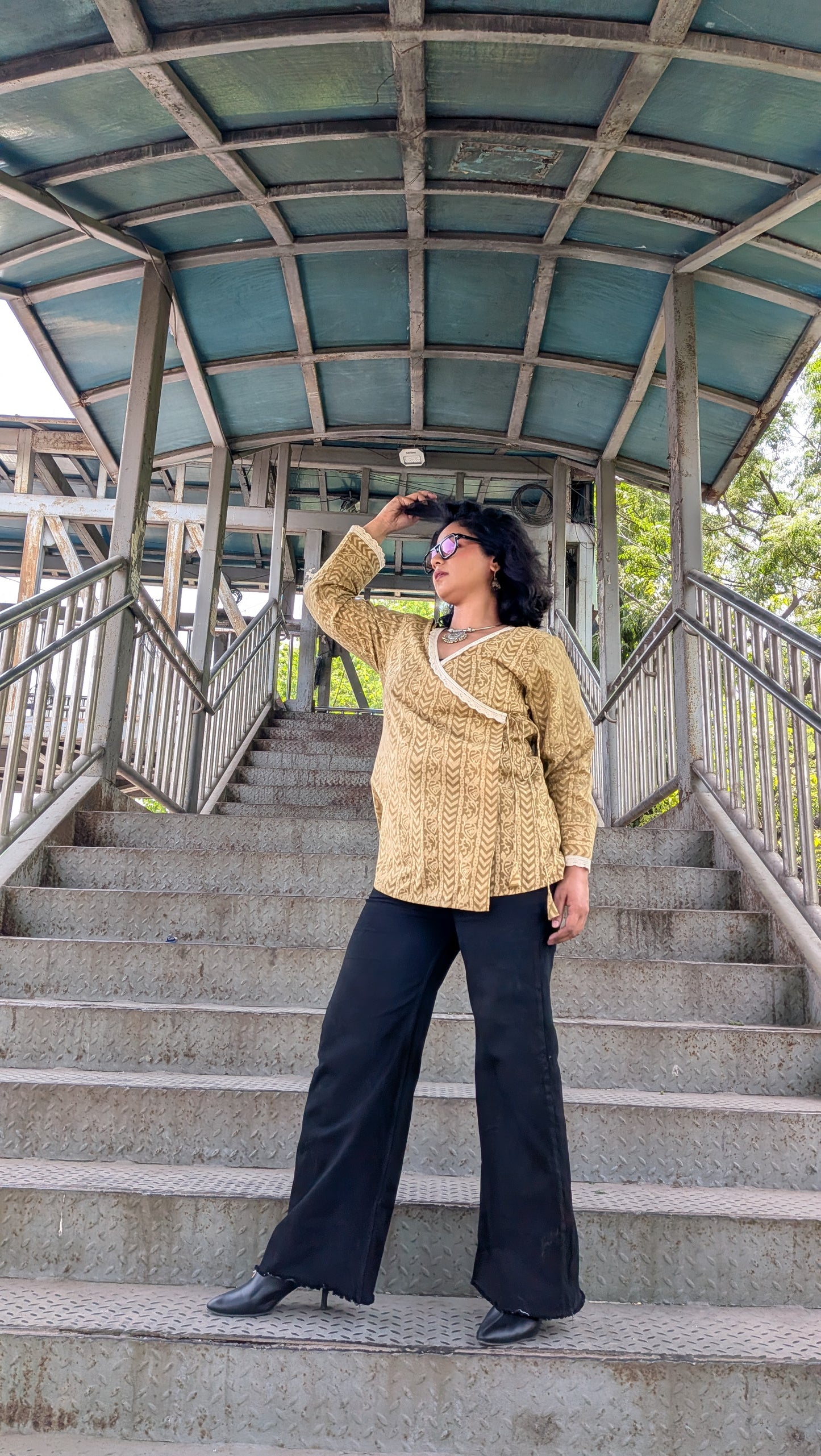 Angrakha Short Kurti