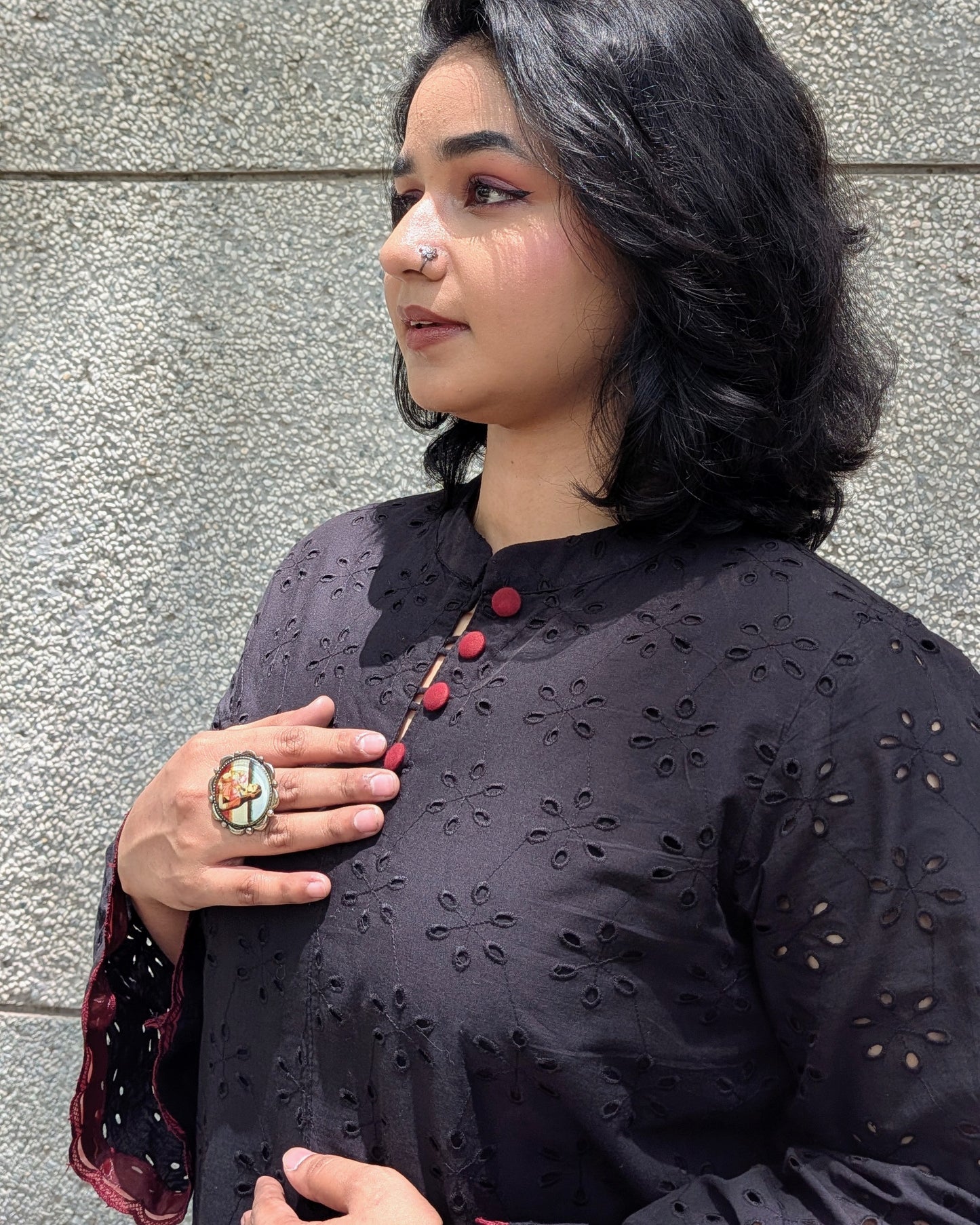 Traditional Cotton Farshi Salwar Set