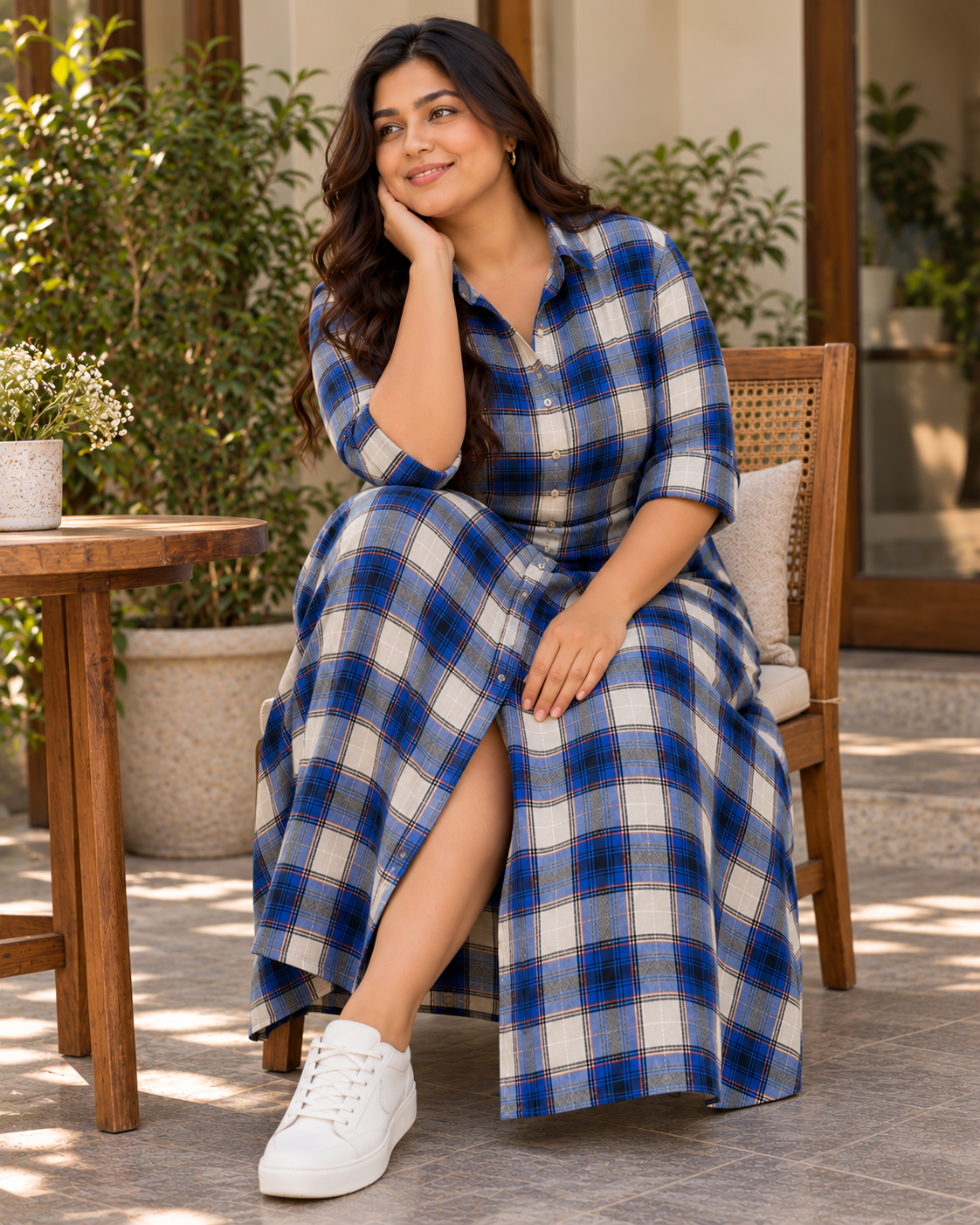 The Twilight Check Dress