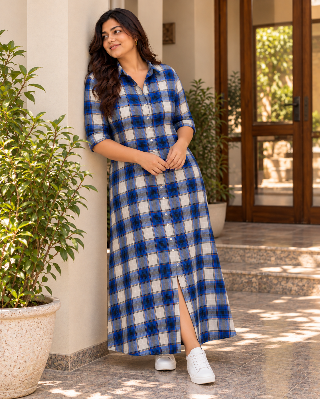 The Twilight Check Dress