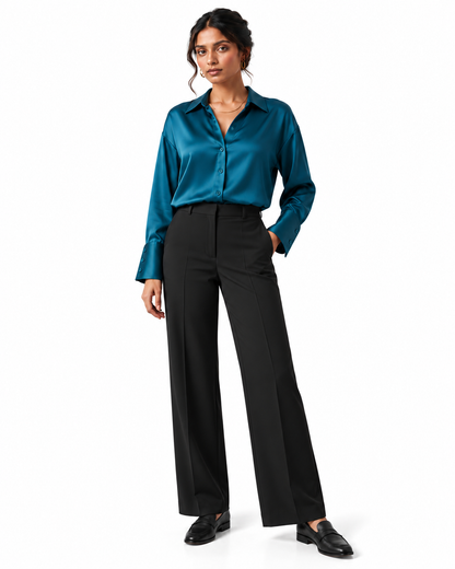 The Luxe Teal Executive Shirt